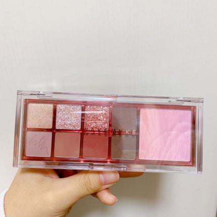 ミックスブラーリングアイパレット/wakemake/マルチパレットを使ったクチコミ(1枚目)