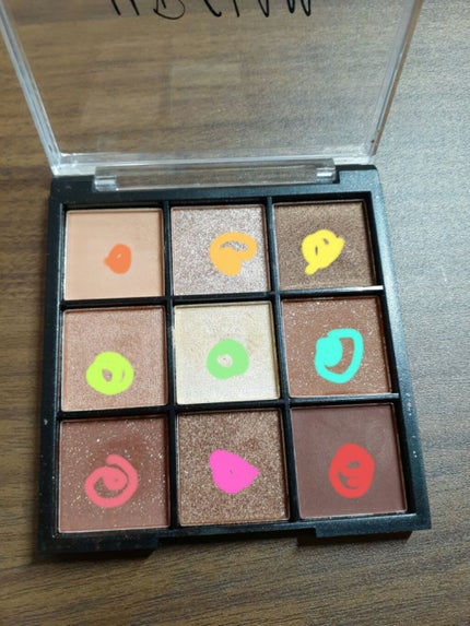 UR GLAM BLOOMING EYE COLOR PALETTE/U R GLAM/アイシャドウパレットを使ったクチコミ(2枚目)
