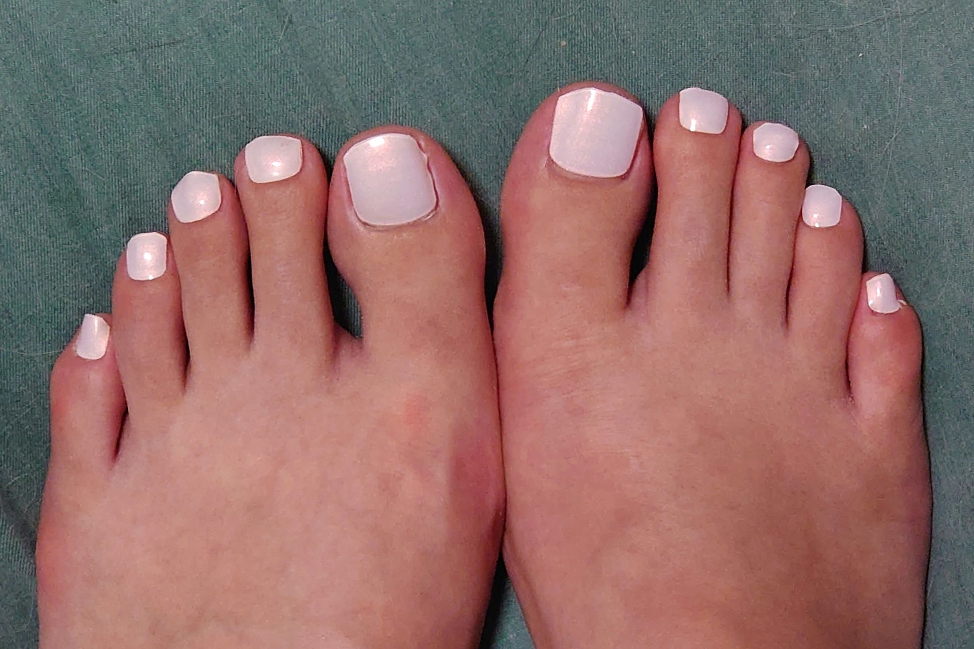 セミキュアジェルネイル(ペディキュア) PD-053 P Ballerina (Spring Melody Collection)/ohora/ネイルシールを使ったクチコミ（2枚目）