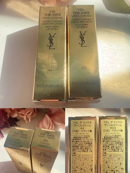 YSL ザ インクス ヴィニルクリーム 403 フューシャ ディメンション/YVES SAINT LAURENT BEAUTE/口紅の画像