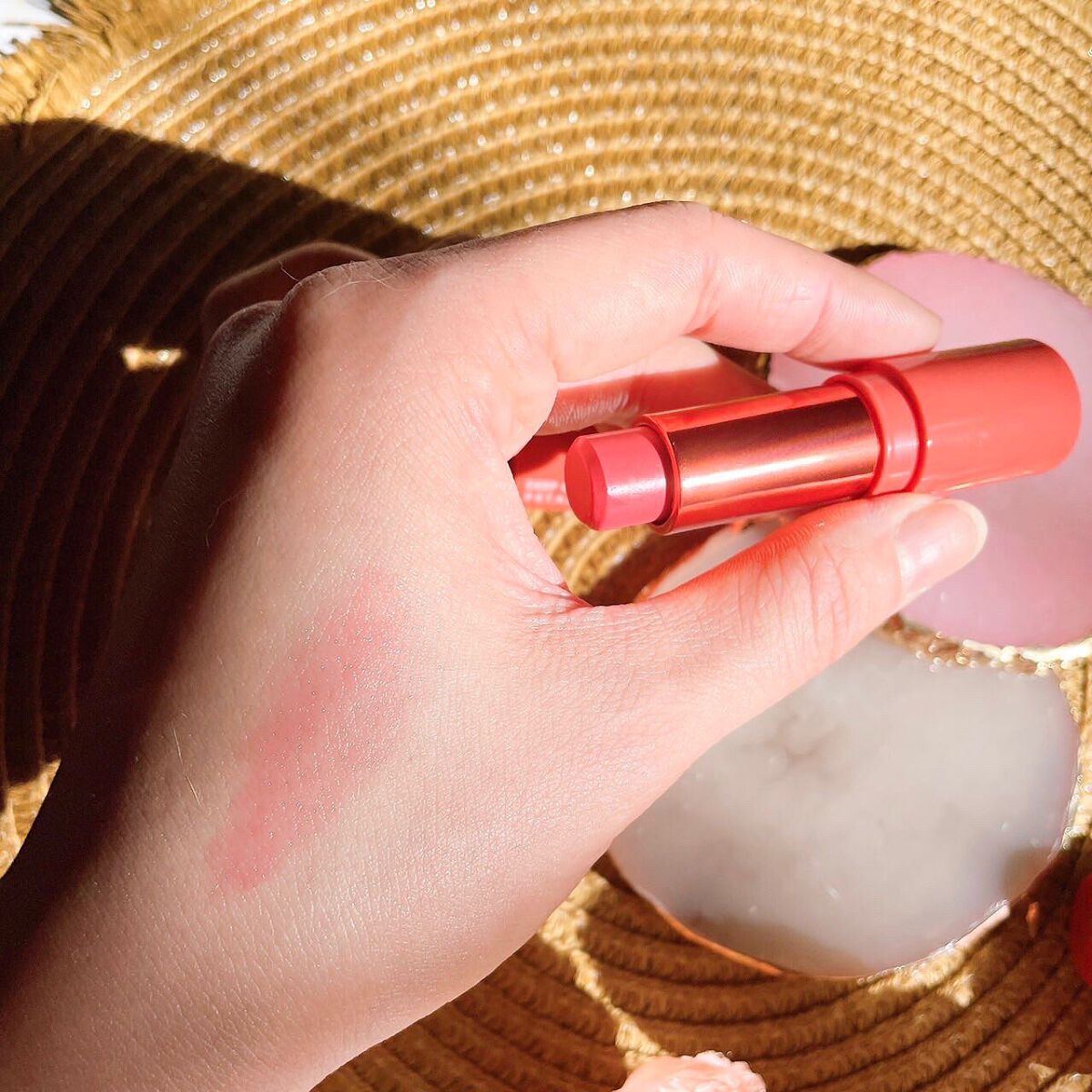 ディープカラー リップバーム/ラミューズ/リップバームを使ったクチコミ(4枚目)