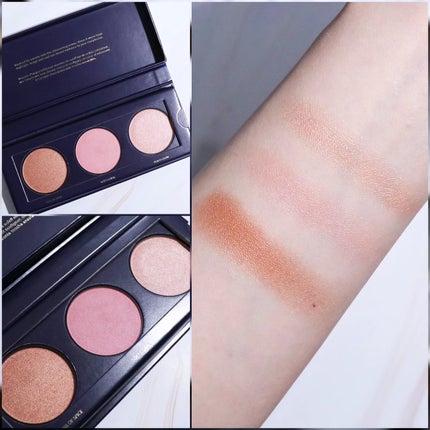 オーシャン サンセット グロー チーク パレット/bareMinerals/パウダーチークを使ったクチコミ(2枚目)