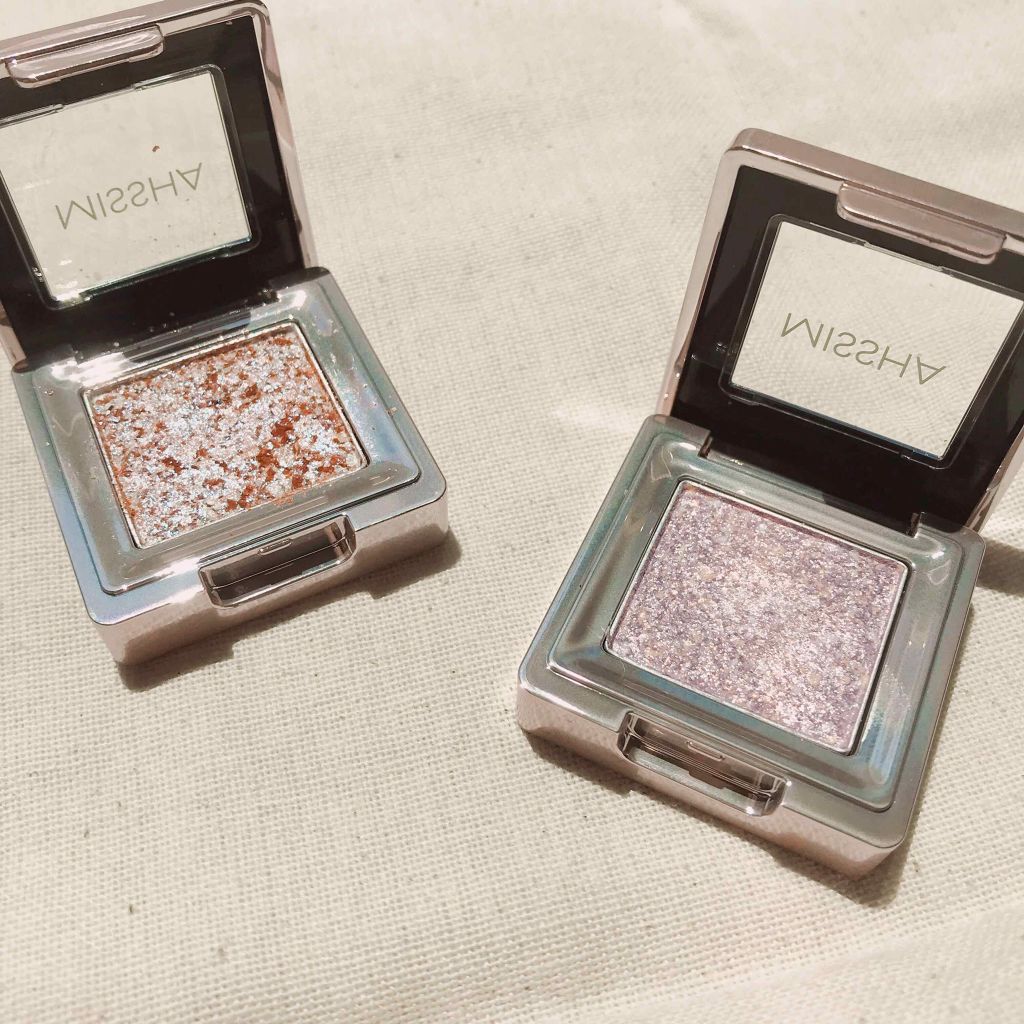 グリッタープリズム シャドウ/MISSHA/グリッターを使ったクチコミ（1枚目）