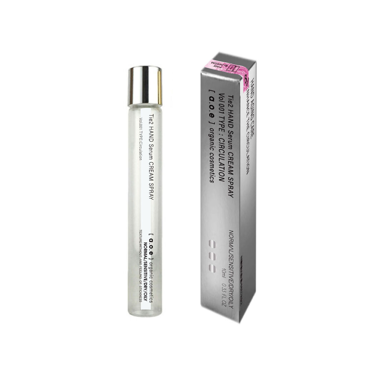 a.o.e organiccosmetics Tie2 HAND SERUM CREAM SPRAY_PINK BLOSSOM