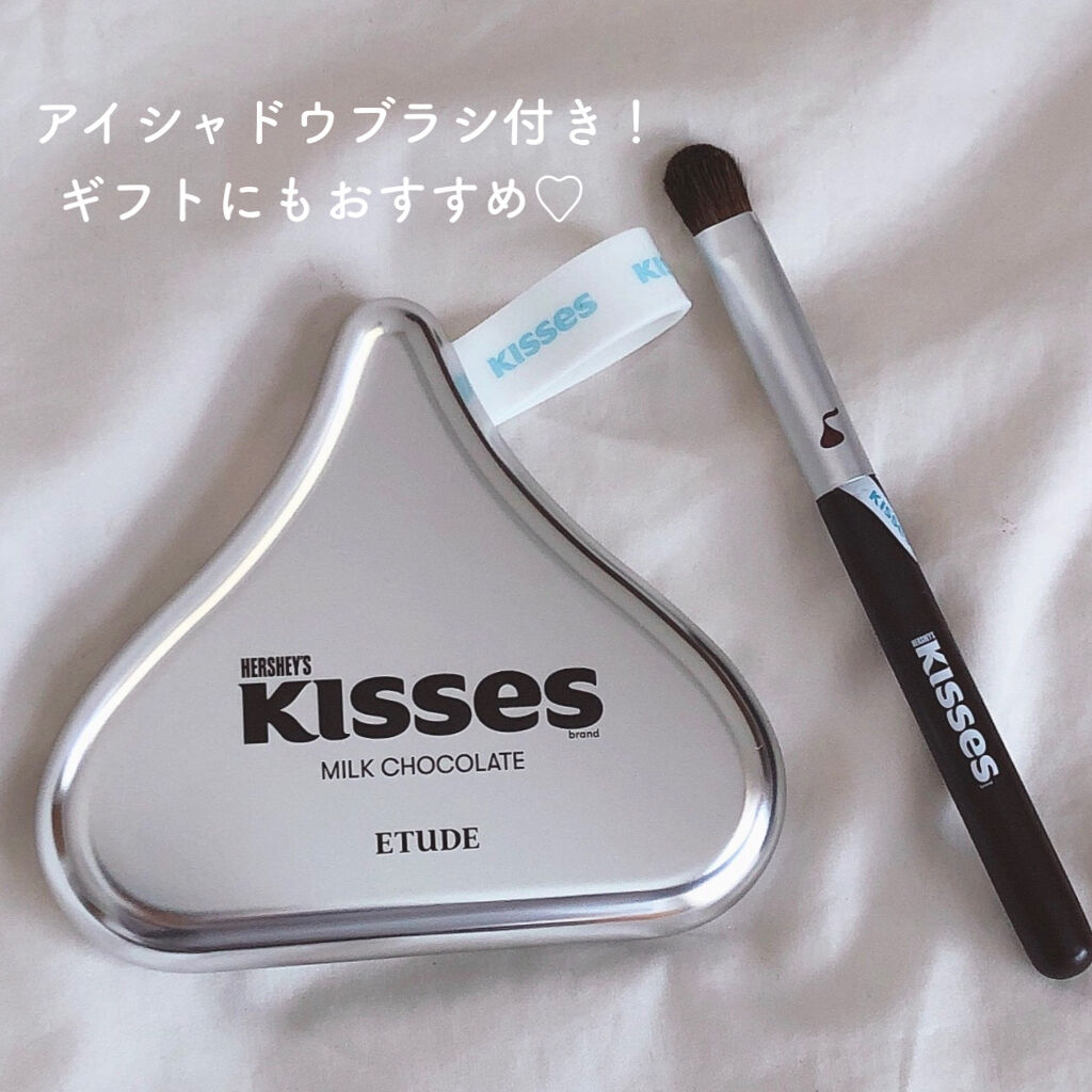キスチョコレート プレイカラーアイズ ミルク/ETUDE/アイシャドウパレットを使ったクチコミ（3枚目）