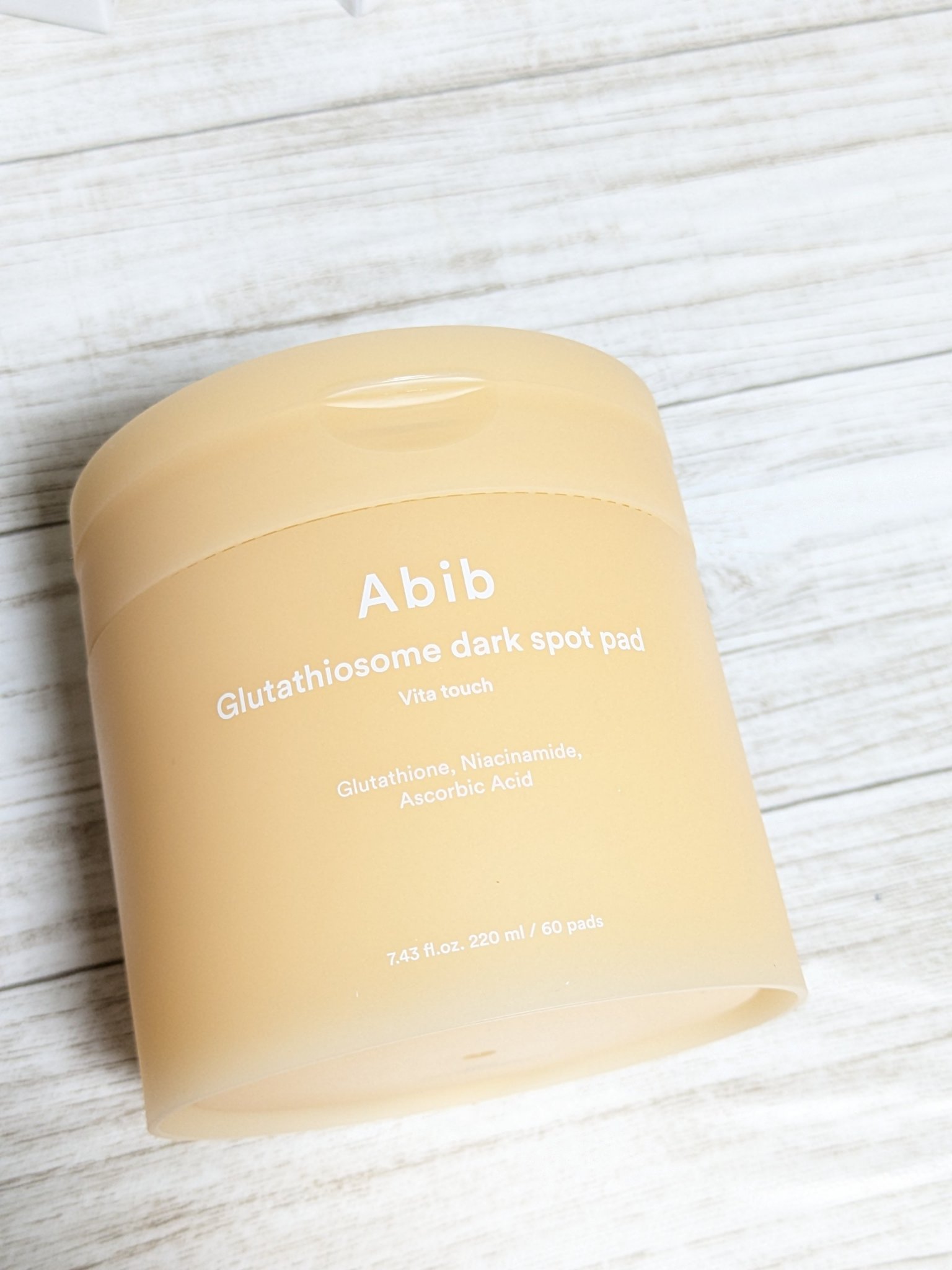 グルタチオンソームダークスポットパッドビタタッチ/Abib /トナーパッドを使ったクチコミ（2枚目）