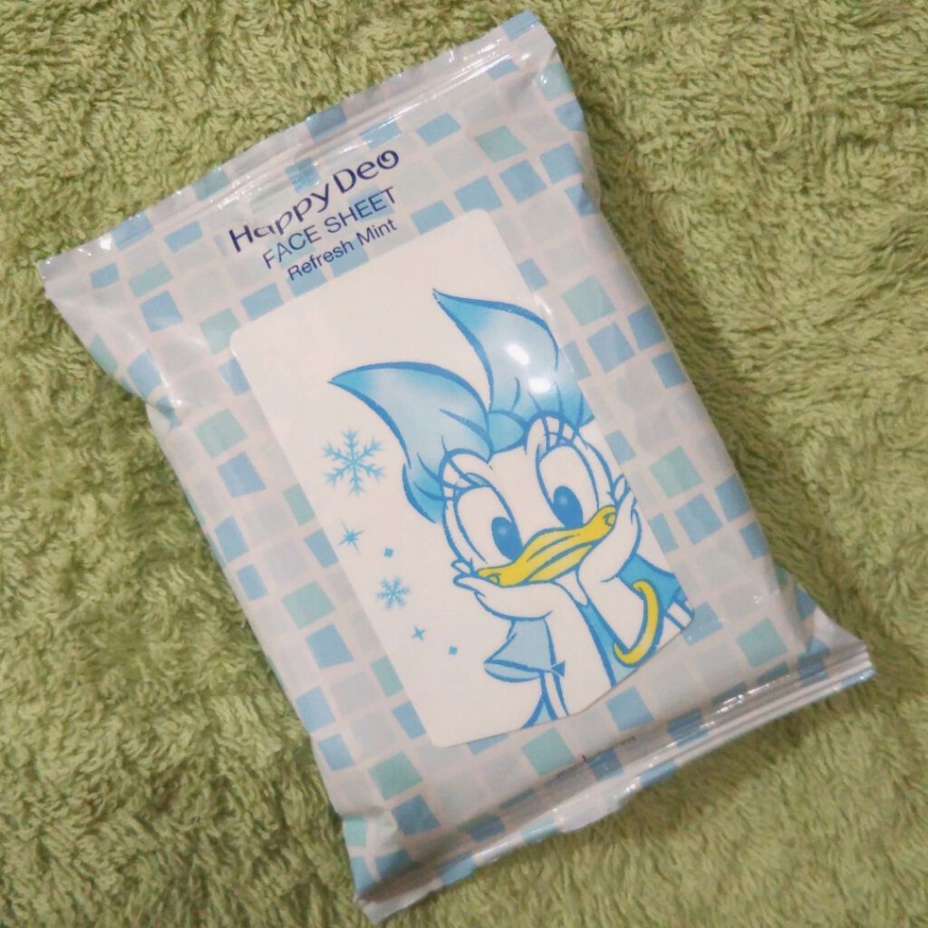 ハッピーデオ フェイスシート/マンダム/ボディシートを使ったクチコミ（1枚目）