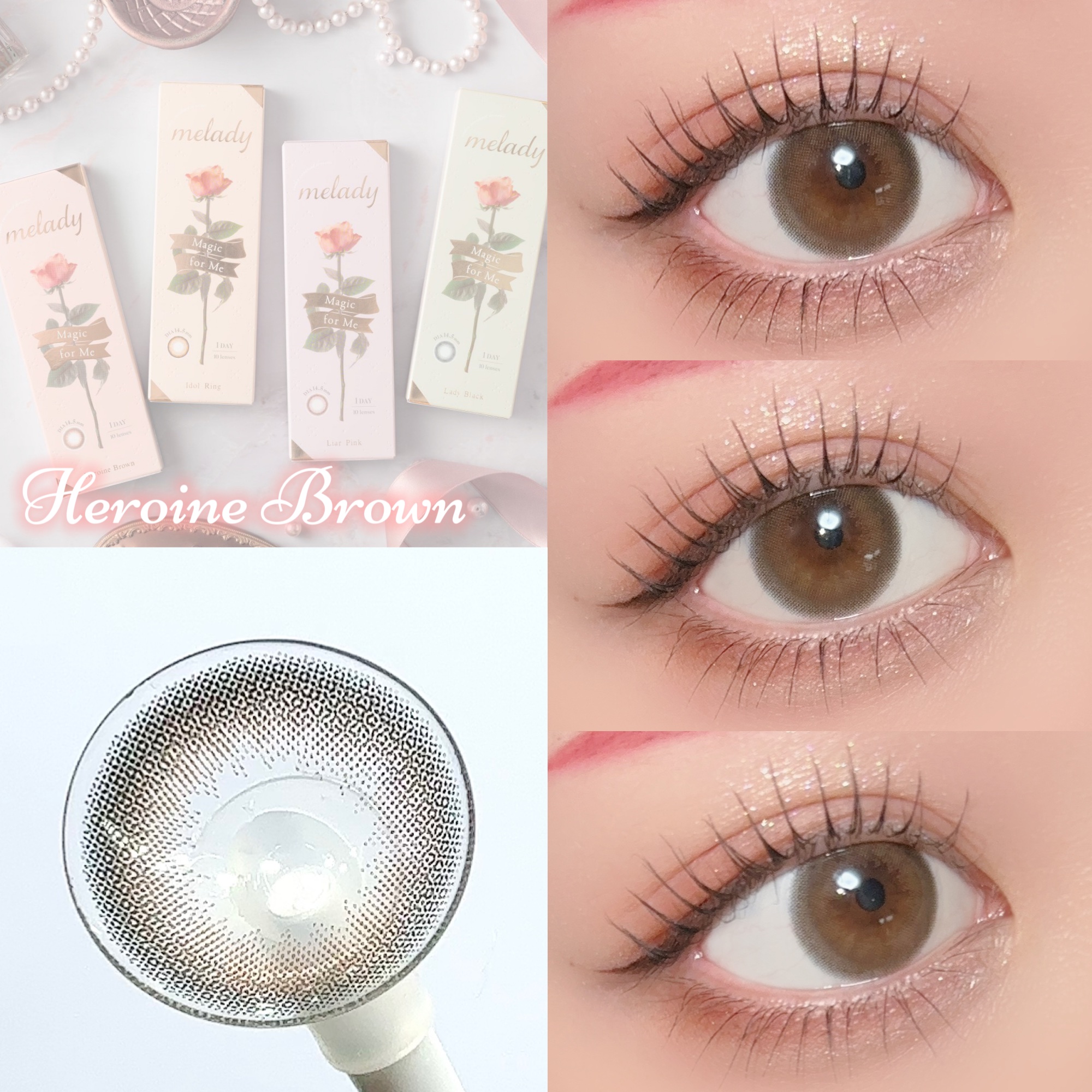 melady 1day/melady/ワンデー（１DAY）カラコンを使ったクチコミ（2枚目）
