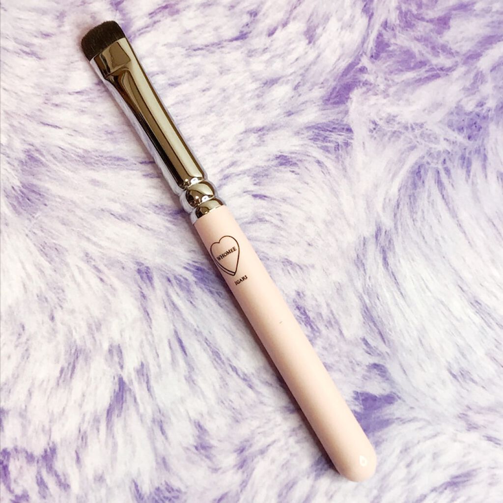 アイシャドウブラシ S 熊野筆/WHOMEE/メイクブラシを使ったクチコミ(1枚目)