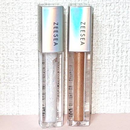 ダイヤモンドシリーズ 星空リキッドアイシャドウ/ZEESEA/リキッドアイシャドウを使ったクチコミ(2枚目)