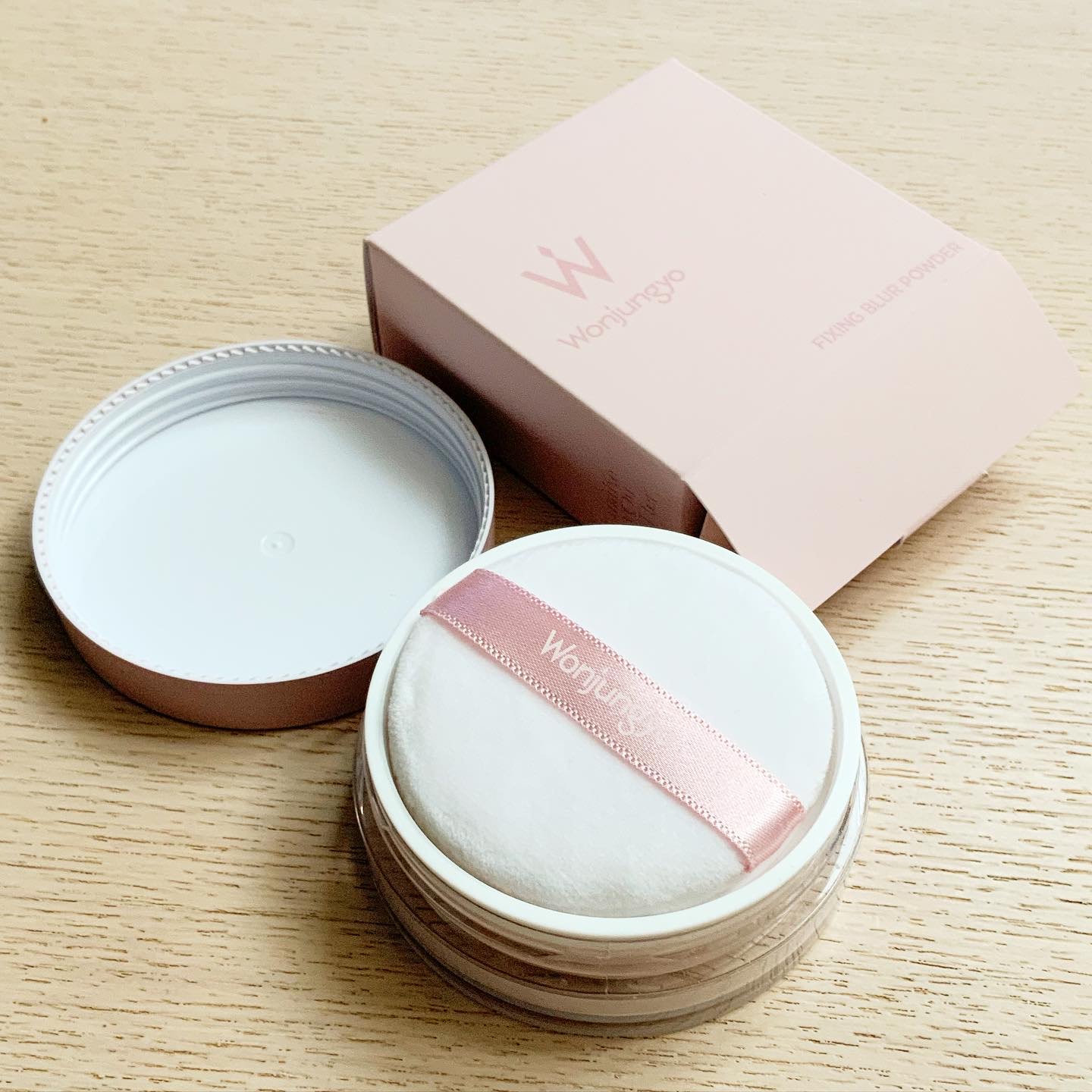 ウォンジョンヨ フィクシングブラーパウダー N/Wonjungyo/ルースパウダーを使ったクチコミ（1枚目）