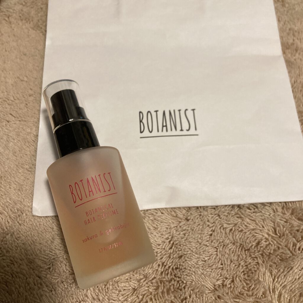 ボタニカルスプリングヘアパフューム/BOTANIST/ヘアミストを使ったクチコミ（1枚目）