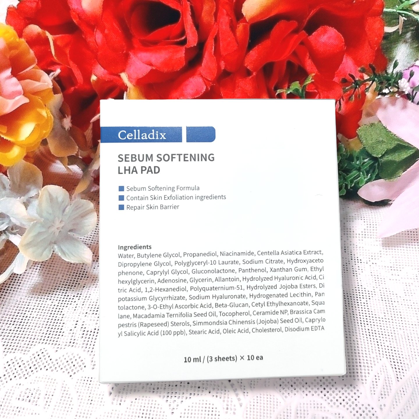 セバムソフトニング131LHAピーリングパッド/Celladix/トナーパッドを使ったクチコミ（3枚目）
