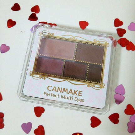 パーフェクトマルチアイズ/キャンメイク/アイシャドウパレットを使ったクチコミ(1枚目)