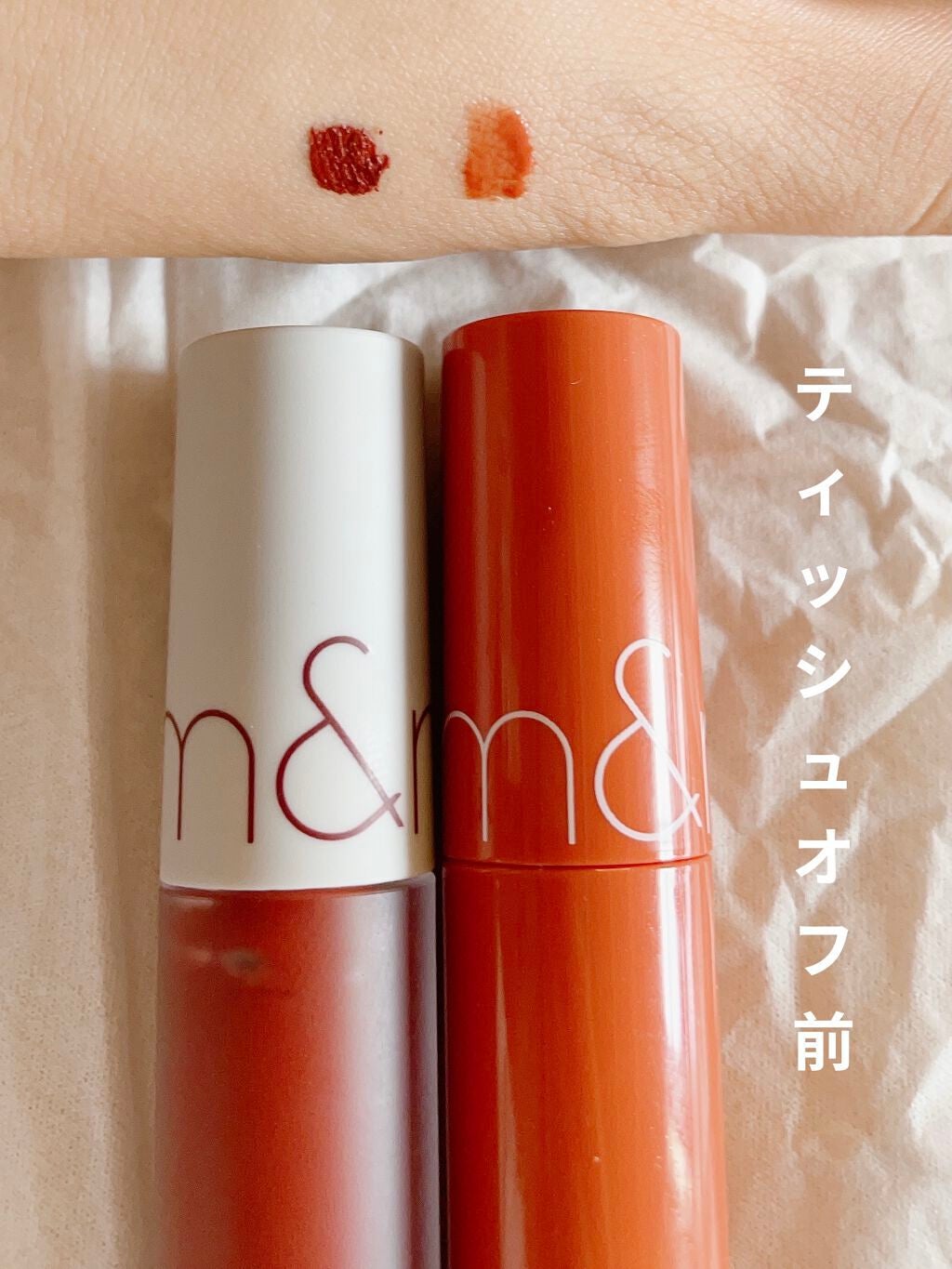 AIRI on LIPS 「#メイクの秋#ロムアンド#rom&nd#ロムアンドリップ私が凄..」(3枚目)