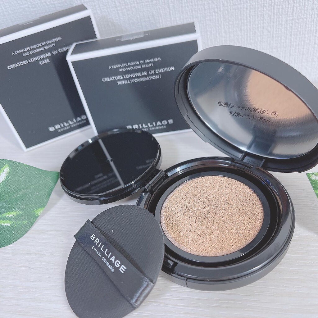クリエイターズ ロングウェア UV クッション/ブリリアージュ/クッションファンデーションを使ったクチコミ(9枚目)