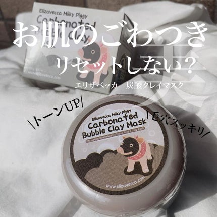 Carbonated Bubble Clay Mask/Elizavecca/洗い流すパック・マスクを使ったクチコミ(1枚目)