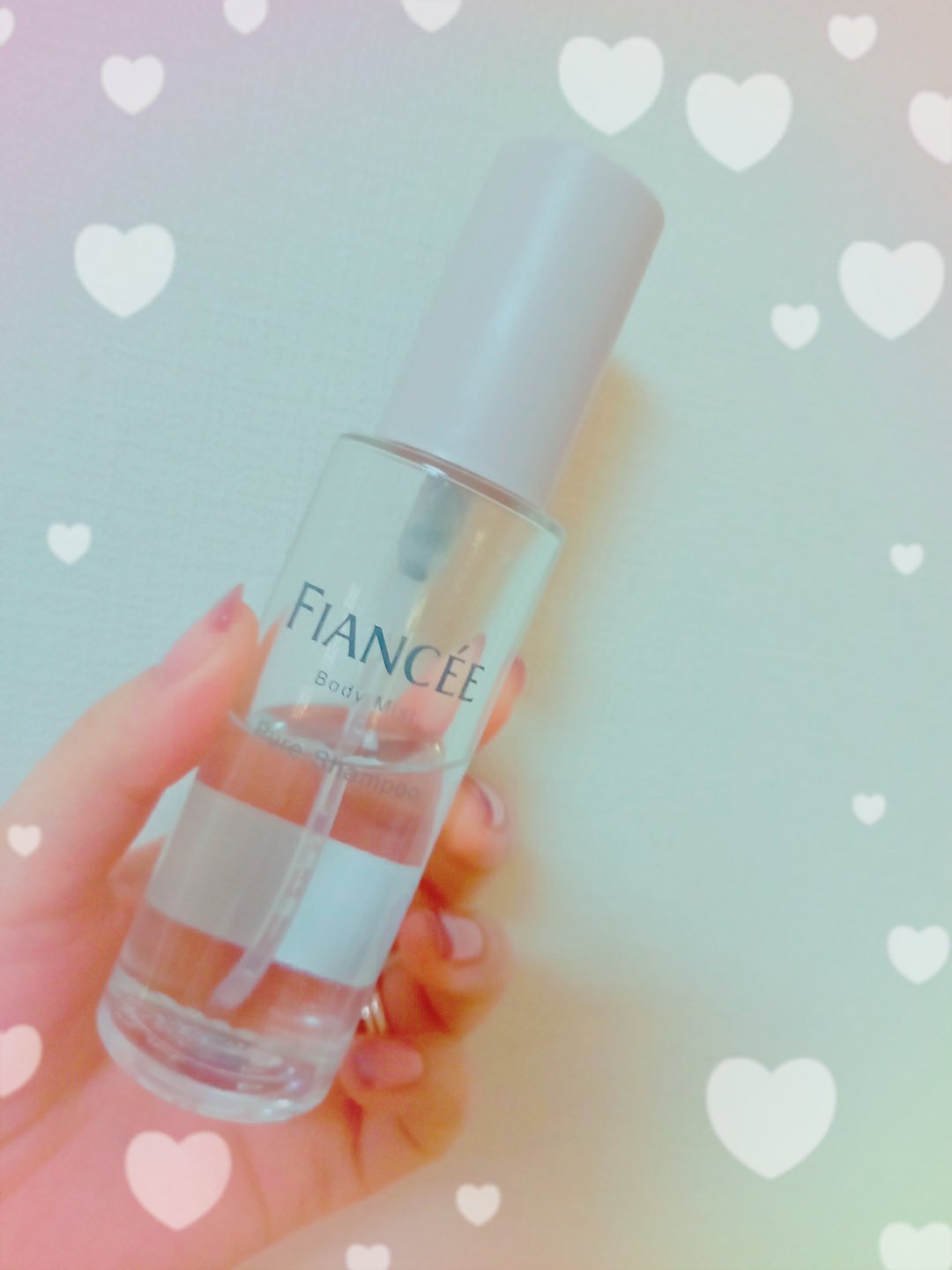 ボディミスト ピュアシャンプーの香り【パッケージリニューアル】/フィアンセ/香水(レディース)を使ったクチコミ（1枚目）