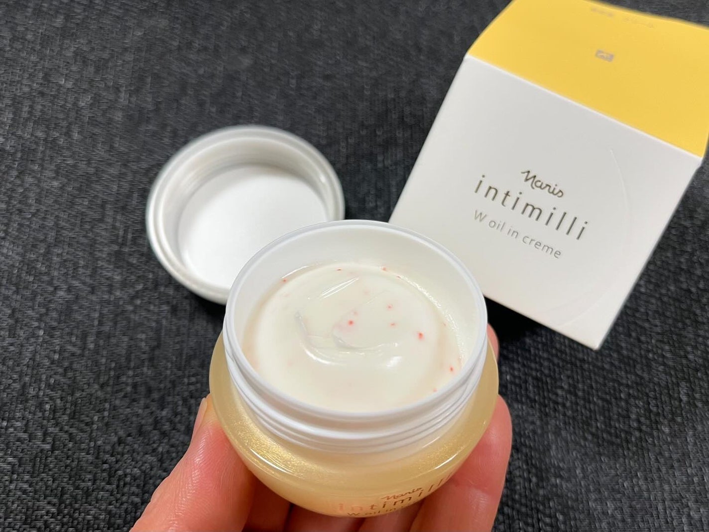 アンティミリ Wオイルイン クリーム/ナリス化粧品/フェイスクリームを使ったクチコミ(7枚目)