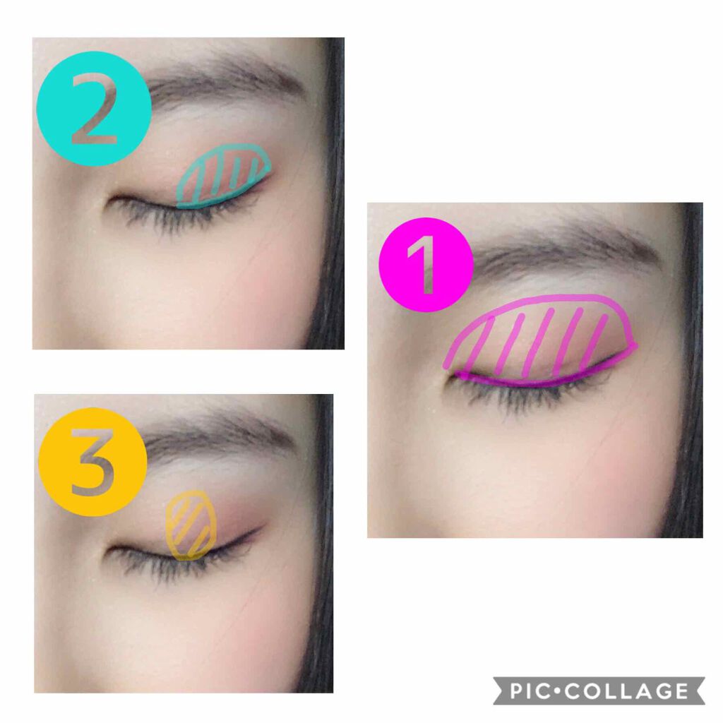 シャイニーシャドウ N/excel/単色アイシャドウを使ったクチコミ（3枚目）