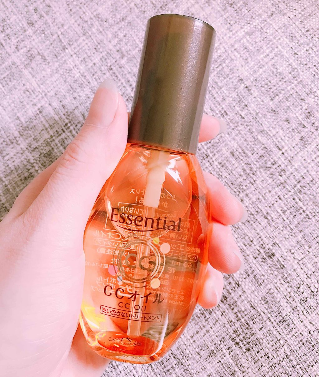 CCオイル/エッセンシャル/ヘアオイルを使ったクチコミ（1枚目）