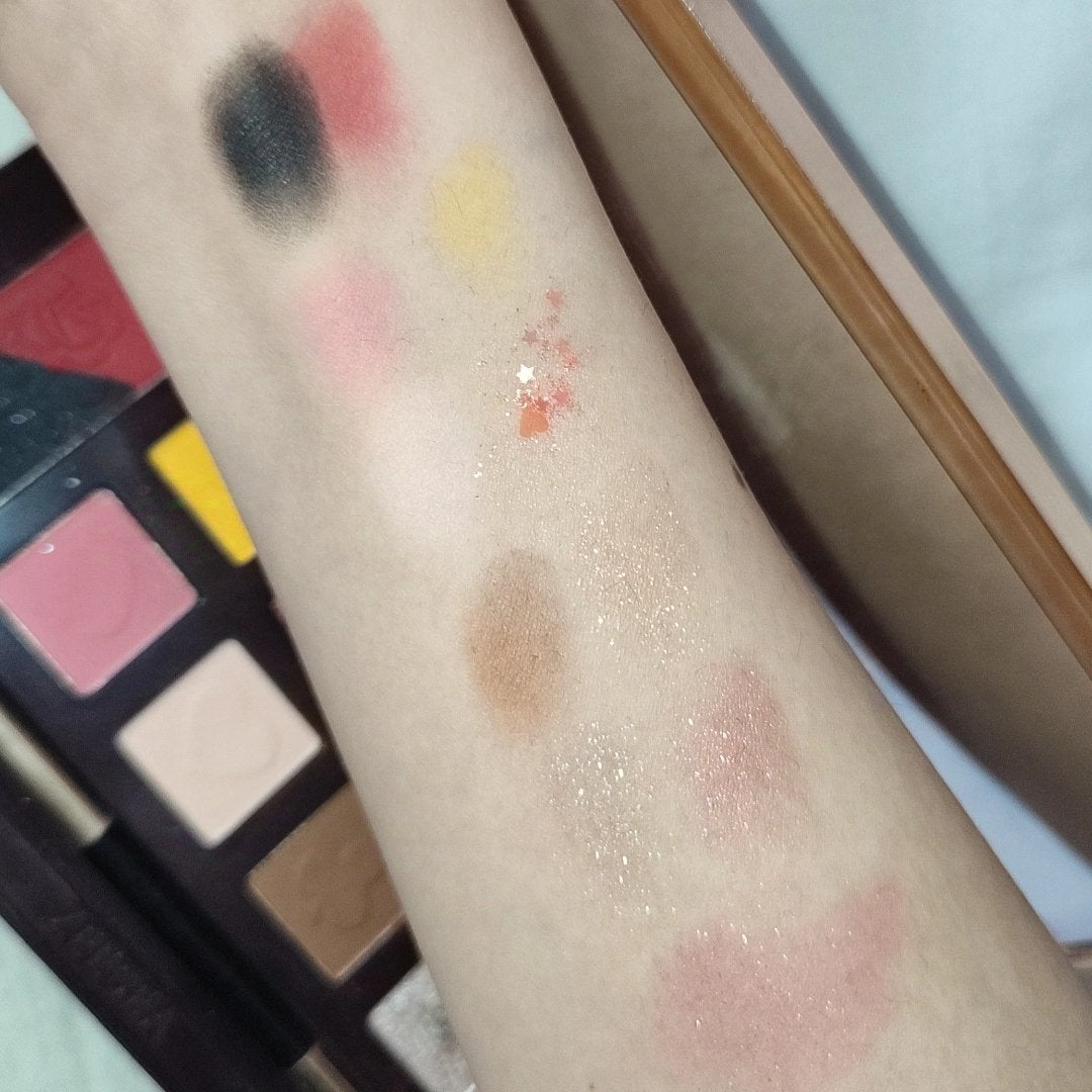 アリスドリームランドシリーズ 12色アイシャドウパレット(ZEESEA×大英博物館)/ZEESEA/アイシャドウパレットを使ったクチコミ(5枚目)