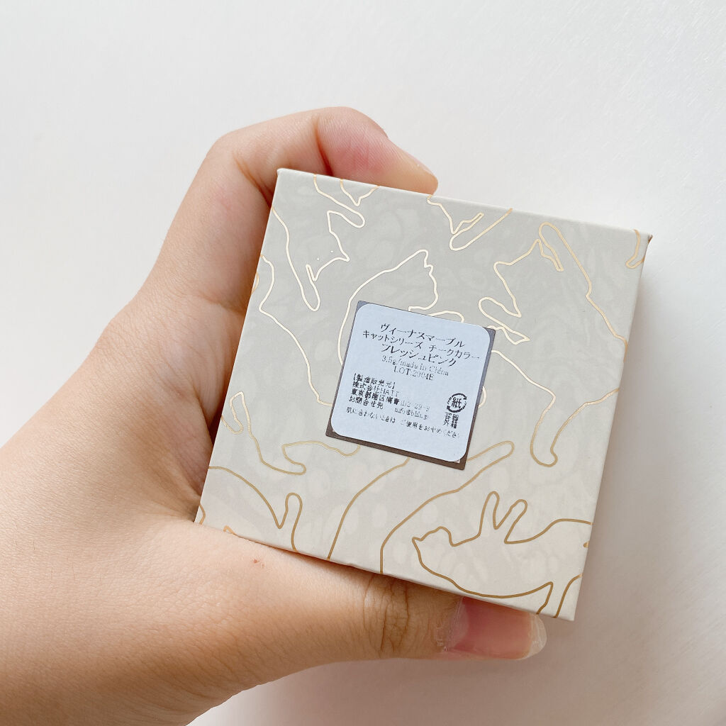 キャットシリーズ チークカラー/Venus Marble/パウダーチークを使ったクチコミ（3枚目）