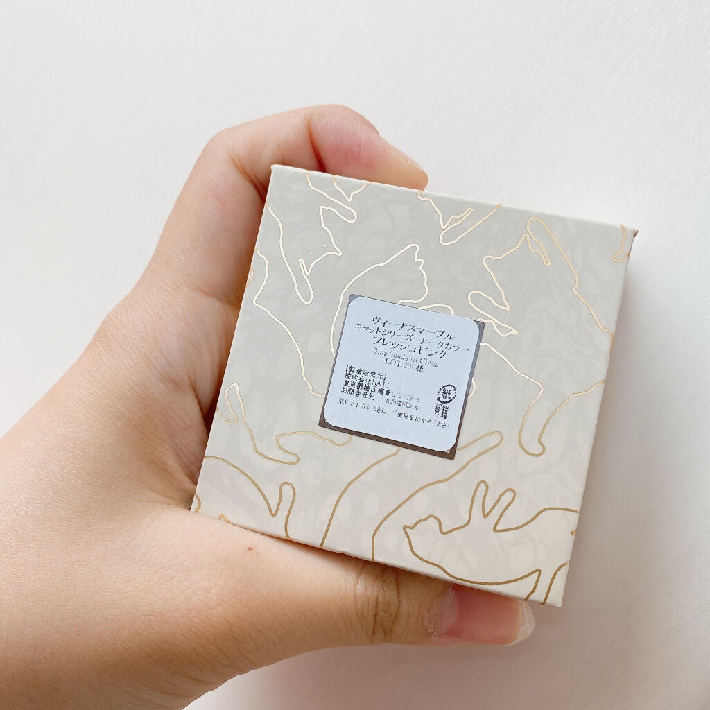 キャットシリーズ チークカラー/Venus Marble/パウダーチークを使ったクチコミ(3枚目)