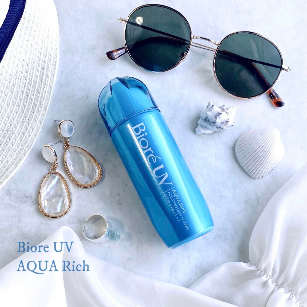 ビオレUVアクアリッチ アクアプロテクトローション(水層パックUV)/ビオレ/日焼け止め・UVケアを使ったクチコミ(5枚目)