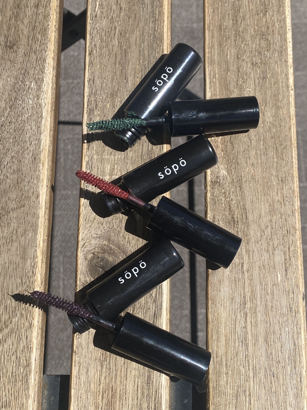 カラーマスカラ 11 メタリックラベンダー/sopo/マスカラを使ったクチコミ（1枚目）