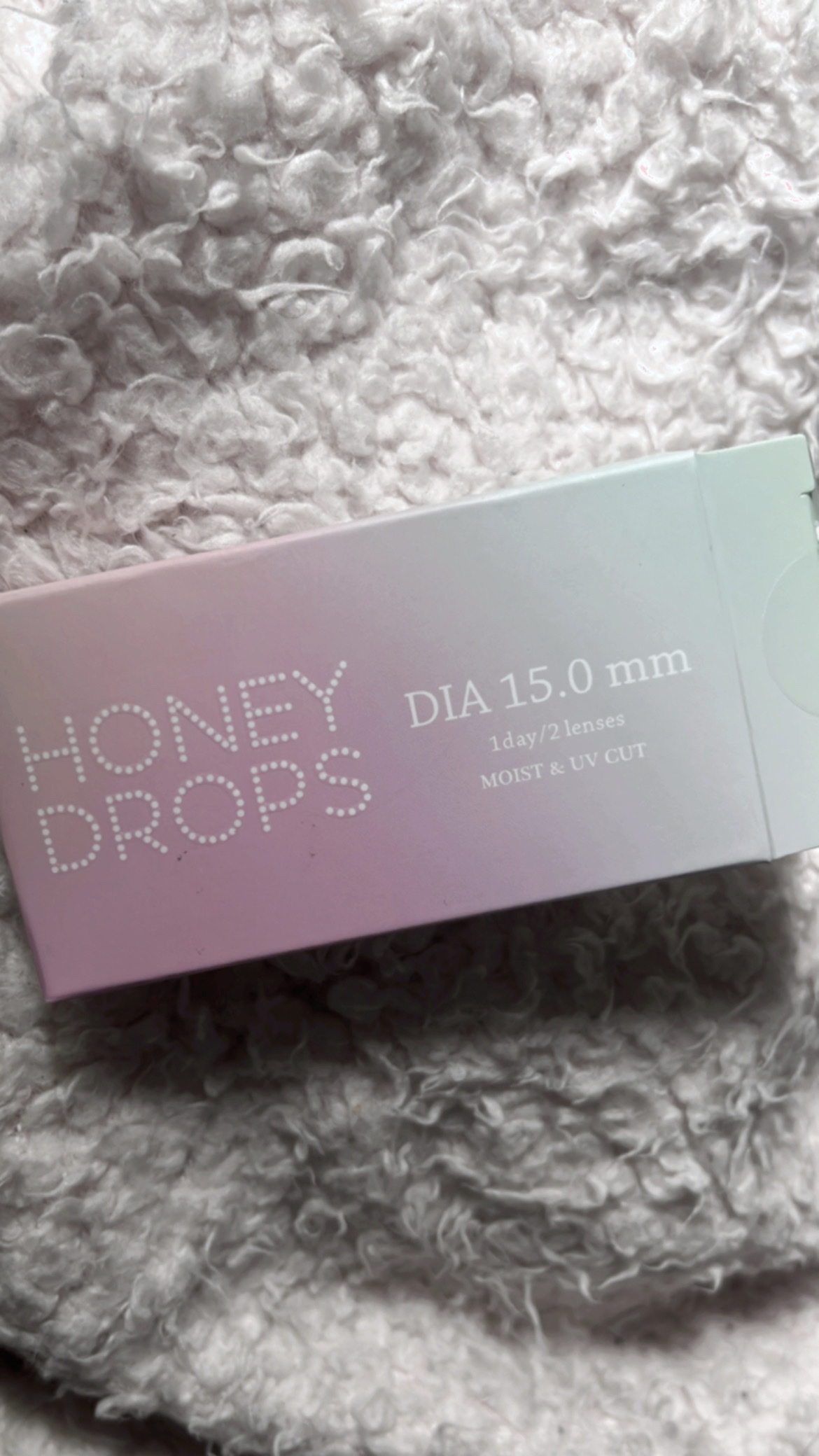 HoneyDrops 1day 15.0mm ミルキードール/HONEY DROPS/ワンデー（１DAY）カラコンを使ったクチコミ（1枚目）