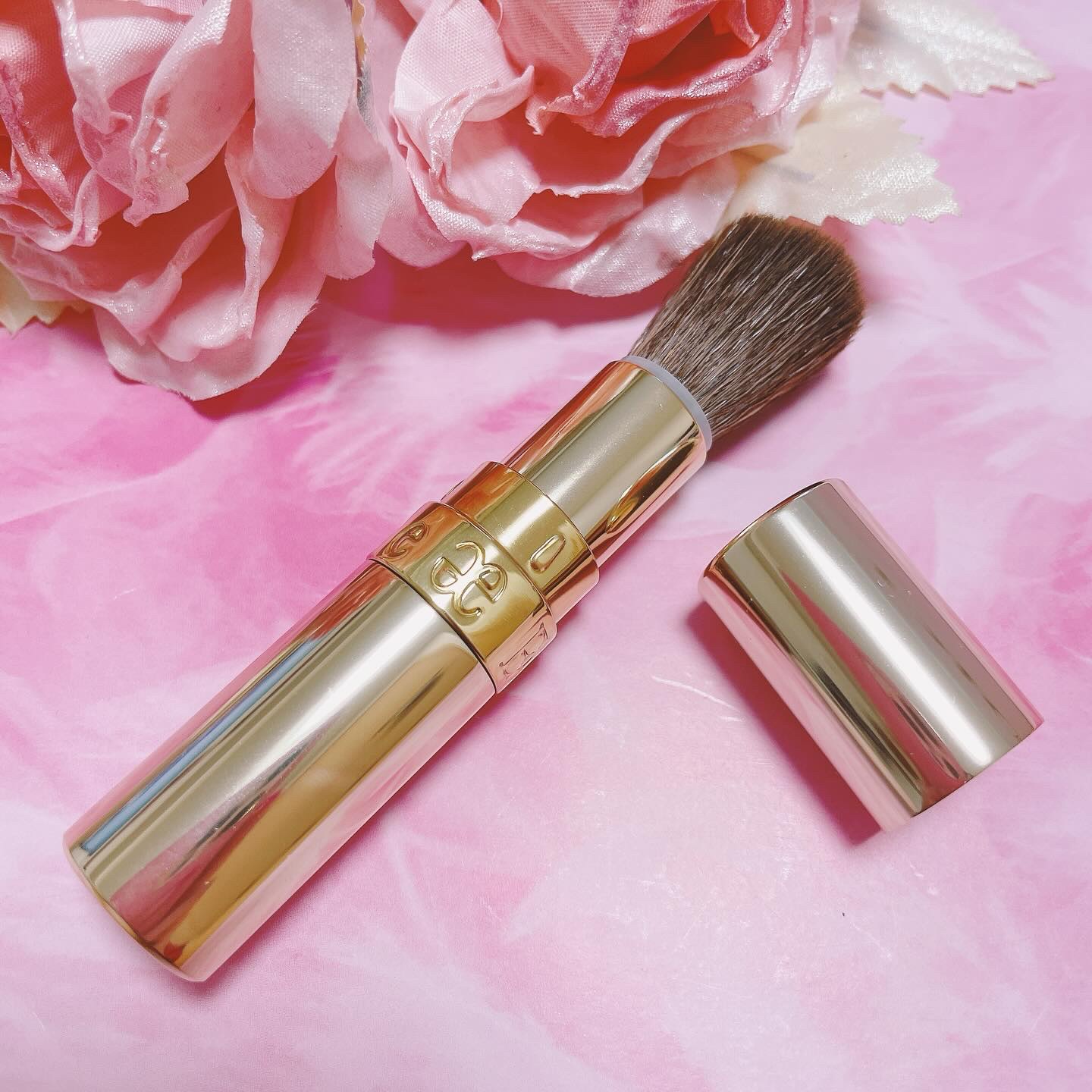 試してみた】ブラッシュ P [フェイスパウダー用] Eléganceのリアルな