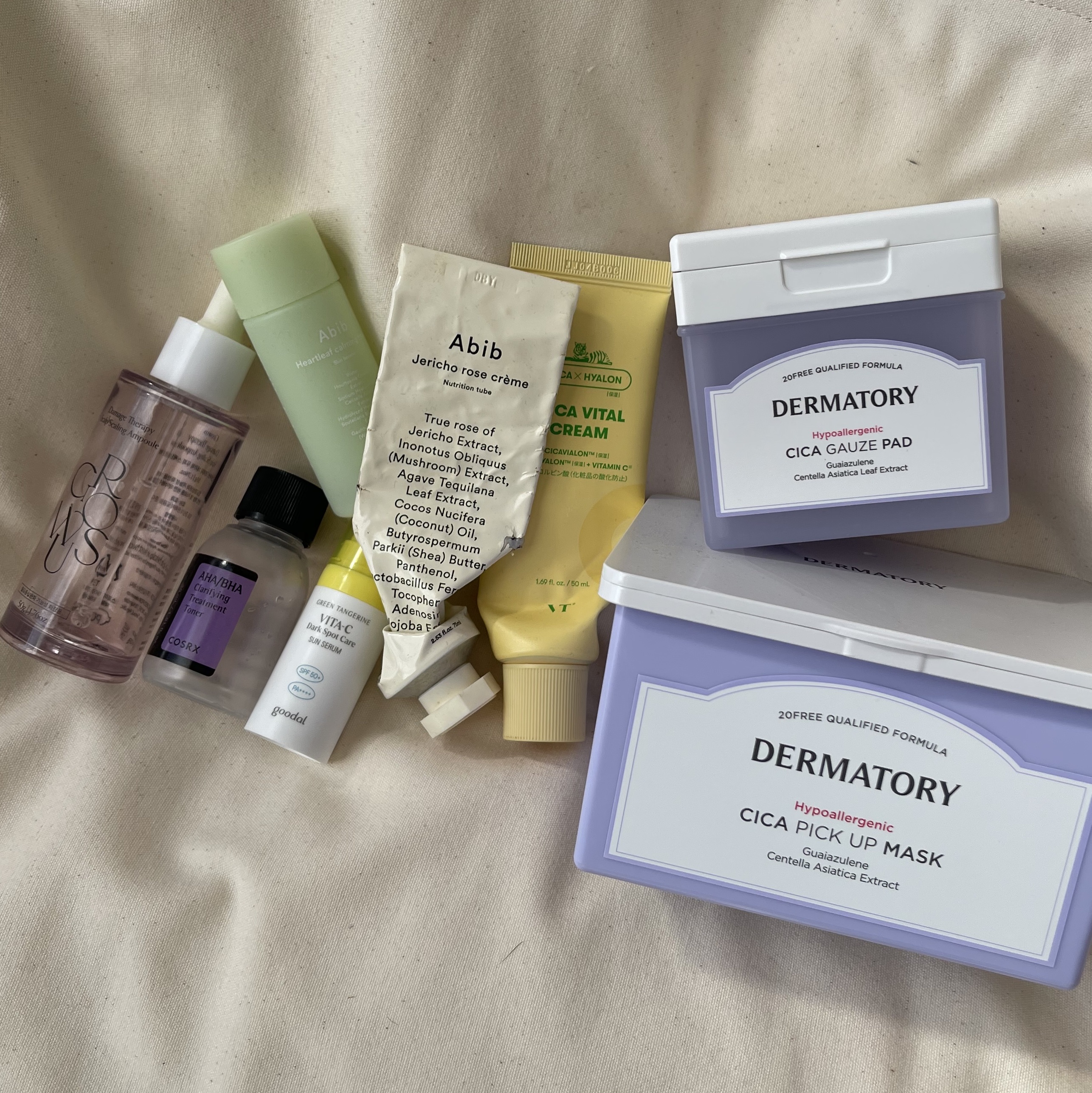 ハイポアラジェニックシカガーゼパッド/Dermatory/トナーパッドを使ったクチコミ（1枚目）