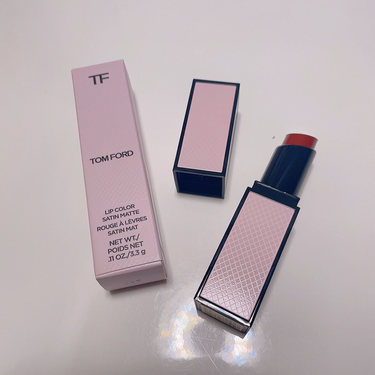 TOM FORD BEAUTY リップ カラー サテン マットのクチコミ「TOM FORD BEAUTY
リップ カラー サテン マット

マットすぎず乾きにくい

5.....」（1枚目）