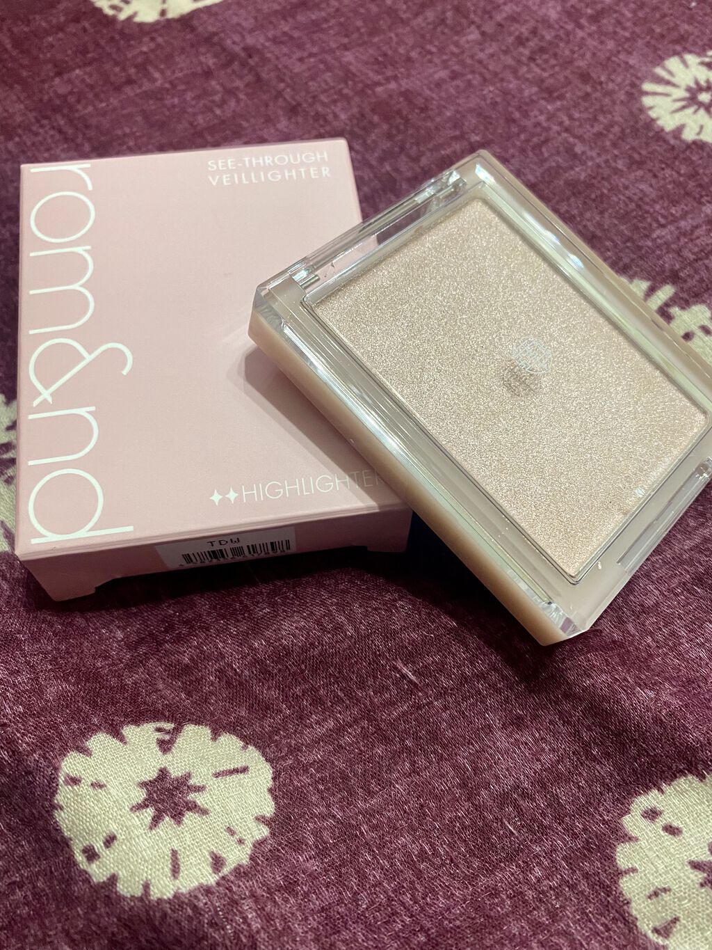 ヴェールライター/rom&nd/パウダーハイライトを使ったクチコミ（1枚目）