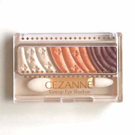 トーンアップアイシャドウ/CEZANNE/アイシャドウパレットを使ったクチコミ(1枚目)