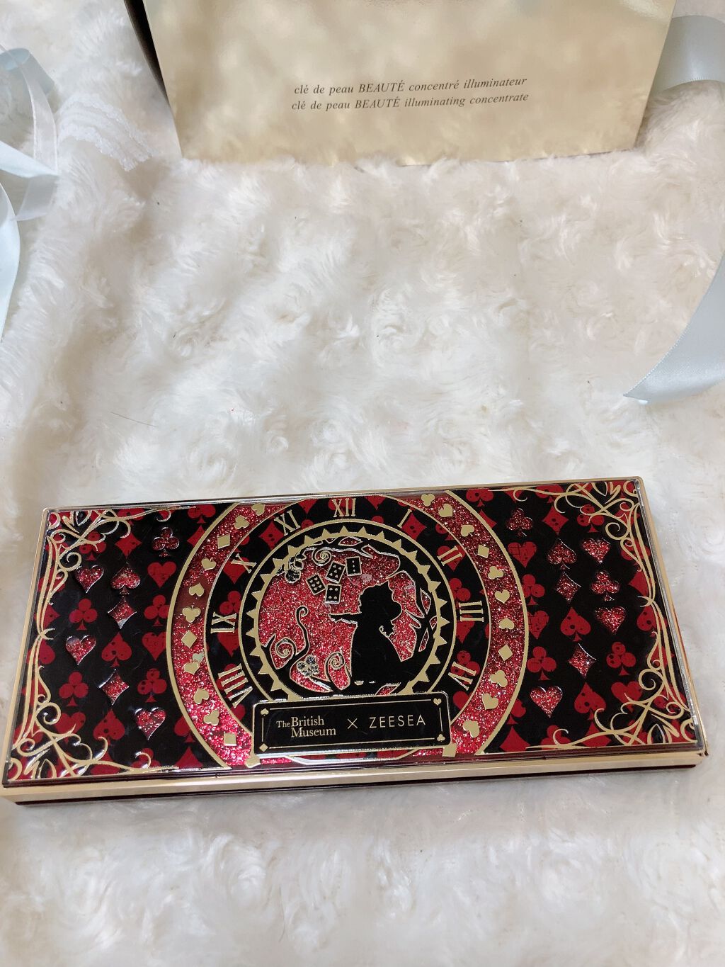 アリスドリームランドシリーズ 12色アイシャドウパレット（ZEESEA×大英博物館）/ZEESEA/アイシャドウパレットを使ったクチコミ（2枚目）