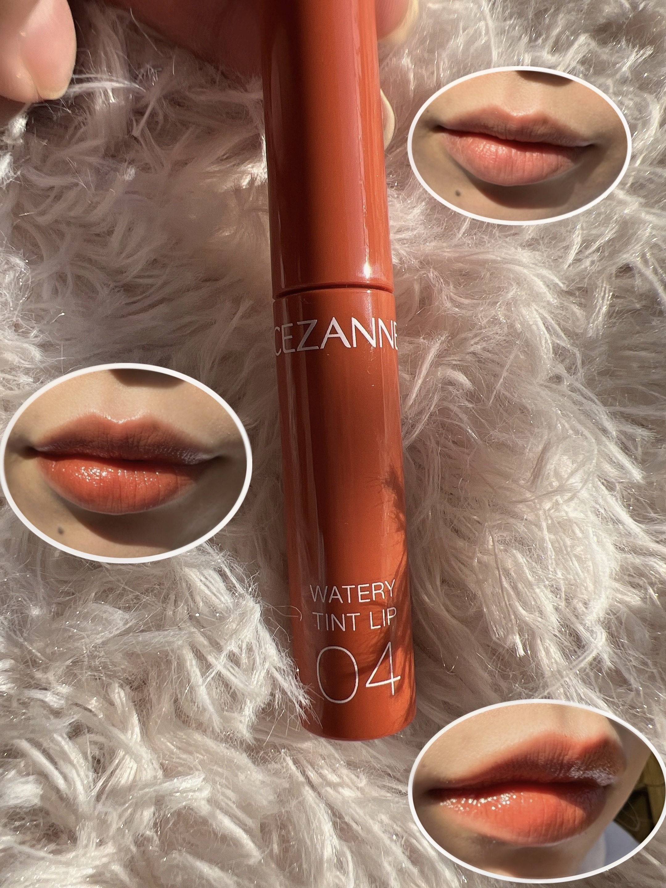ウォータリーティントリップ/CEZANNE/リップティントを使ったクチコミ（1枚目）