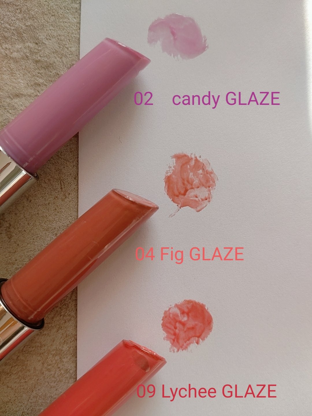 オーバーグレイズスティック 02 キャンディグレイズ/BBIA/口紅を使ったクチコミ（2枚目）