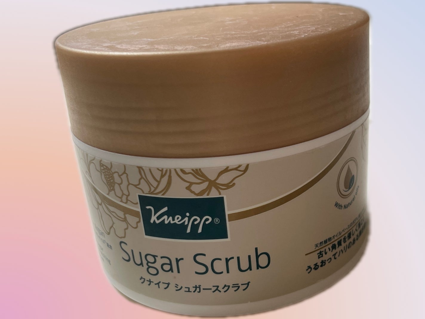 クナイプ シュガースクラブ カメリア&アルガン/クナイプ/ボディスクラブを使ったクチコミ(1枚目)