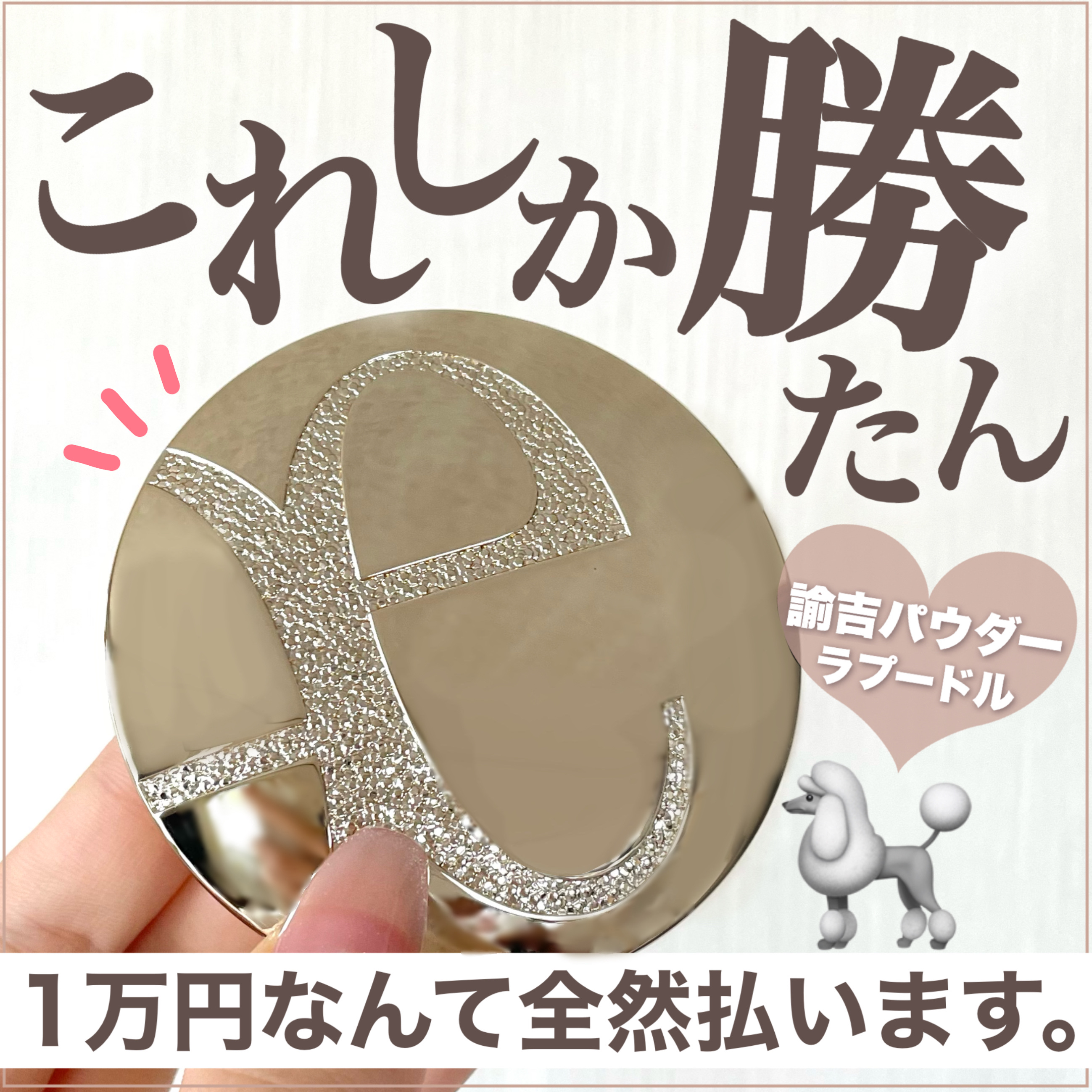 ラ プードル オートニュアンス/Elégance/プレストパウダーを使ったクチコミ（1枚目）