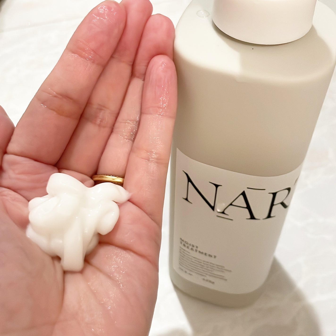 モイスト&リペアシャンプー/トリートメント/NARTH/市販シャンプーを使ったクチコミ(5枚目)