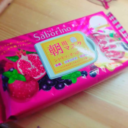 目ざまシート 完熟果実の高保湿タイプ/サボリーノ/シートマスク・パックを使ったクチコミ(1枚目)