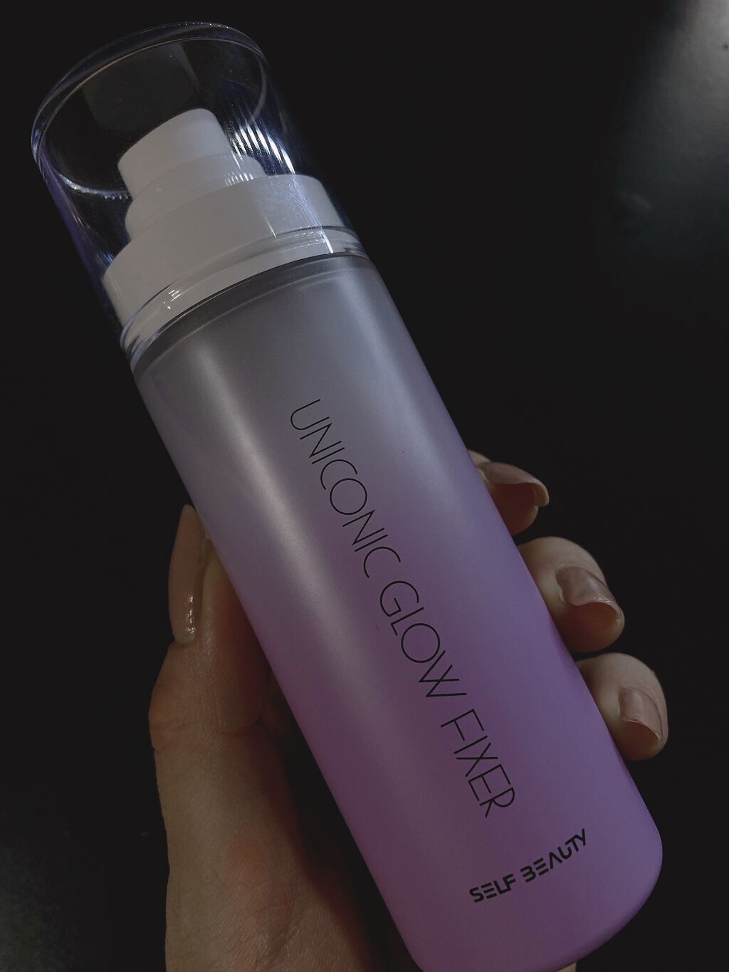 ユニコーン メイクアップグローフィックスミスト/SELF BEAUTY/フィックスミストを使ったクチコミ（2枚目）