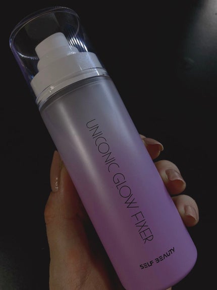 ユニコーン メイクアップグローフィックスミスト/SELF BEAUTY/フィックスミストを使ったクチコミ(2枚目)