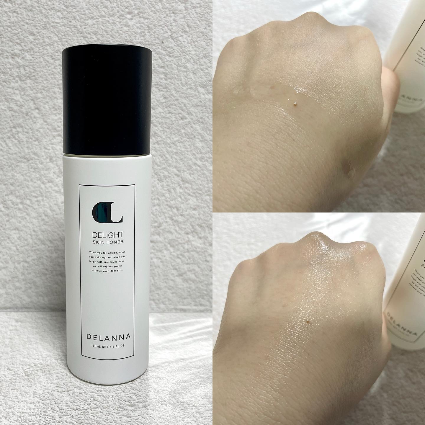 ディライトスキントナー/DELANNA/化粧水を使ったクチコミ（2枚目）