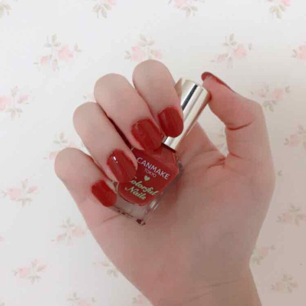 カラフルネイルズ/キャンメイク/マニキュアを使ったクチコミ(2枚目)