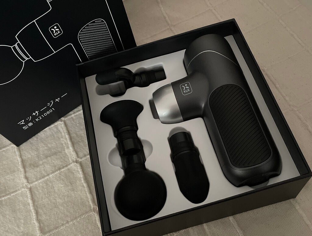 筋膜リリースガン/KLK/マッサージガンを使ったクチコミ(4枚目)