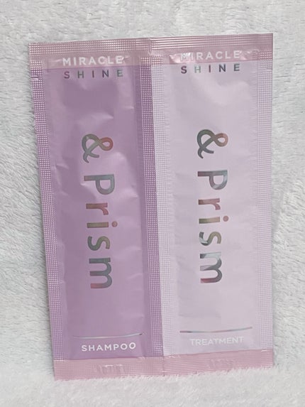 ミラクル シャイン シャンプー/ヘアトリートメント/&Prism/市販シャンプーを使ったクチコミ(1枚目)