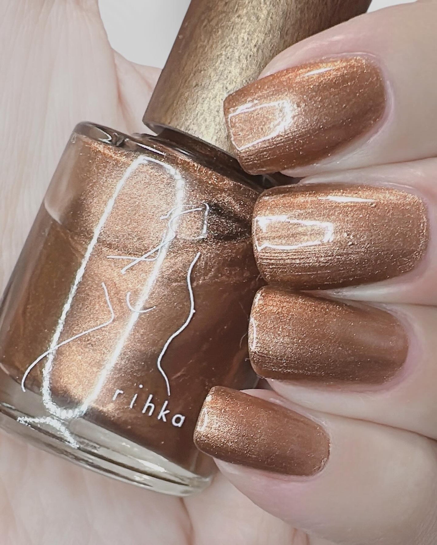 ネイルポリッシュ/rihka/マニキュアを使ったクチコミ(3枚目)